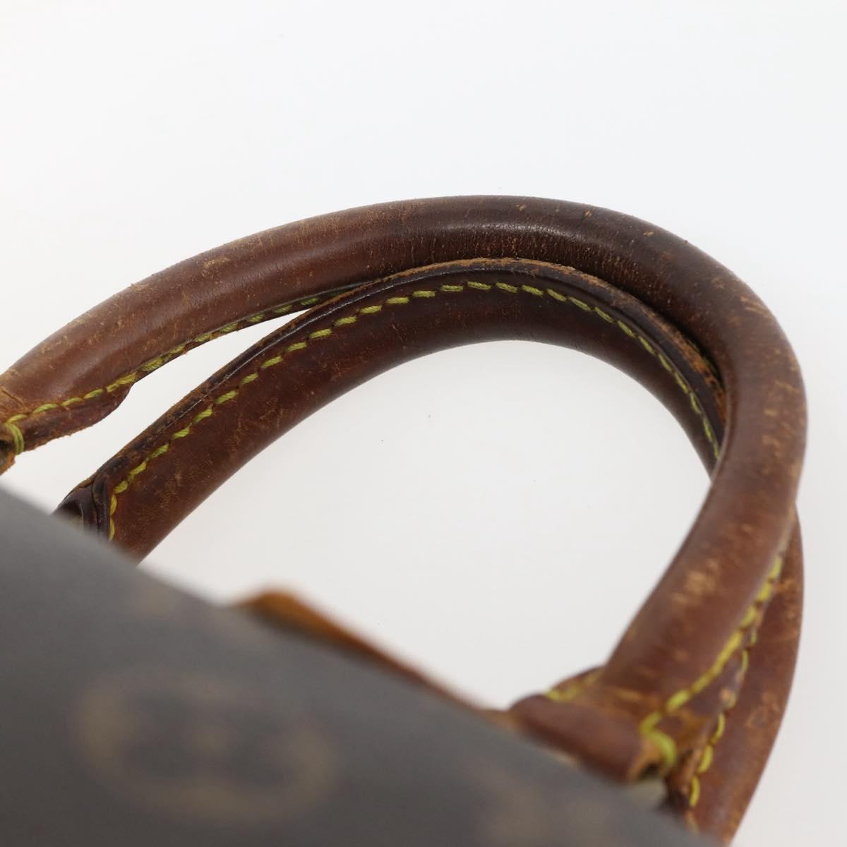 LOUIS VUITTON Monogram Speedy 30 Hand Bag M41526 LV Auth 144105