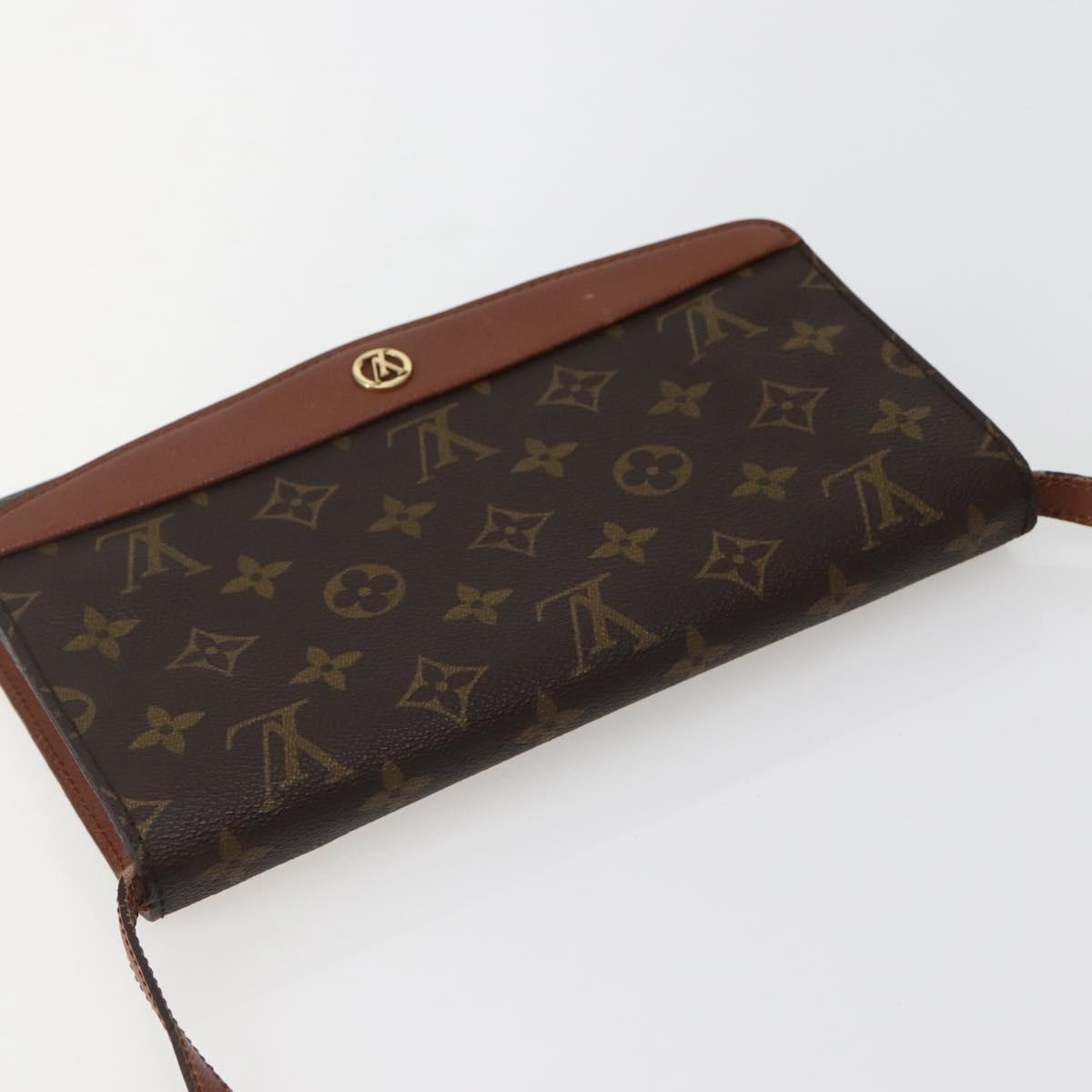LOUIS VUITTON Monogram Bordeaux 24 Shoulder Bag M51798 LV Auth 144113