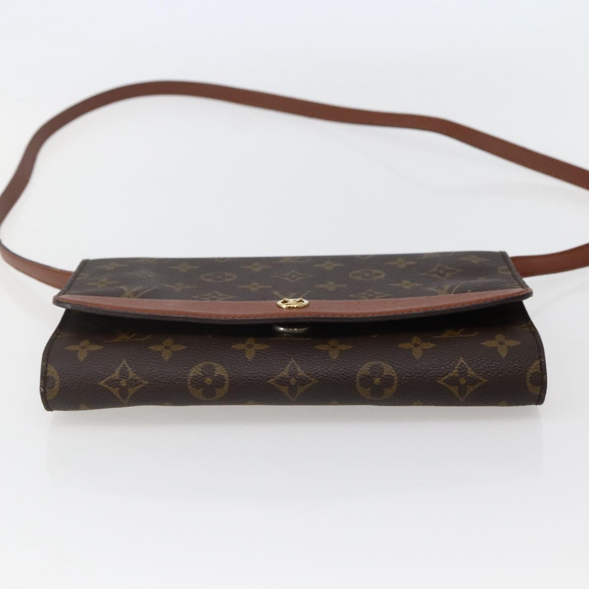 LOUIS VUITTON Monogram Bordeaux 24 Shoulder Bag M51798 LV Auth 144113