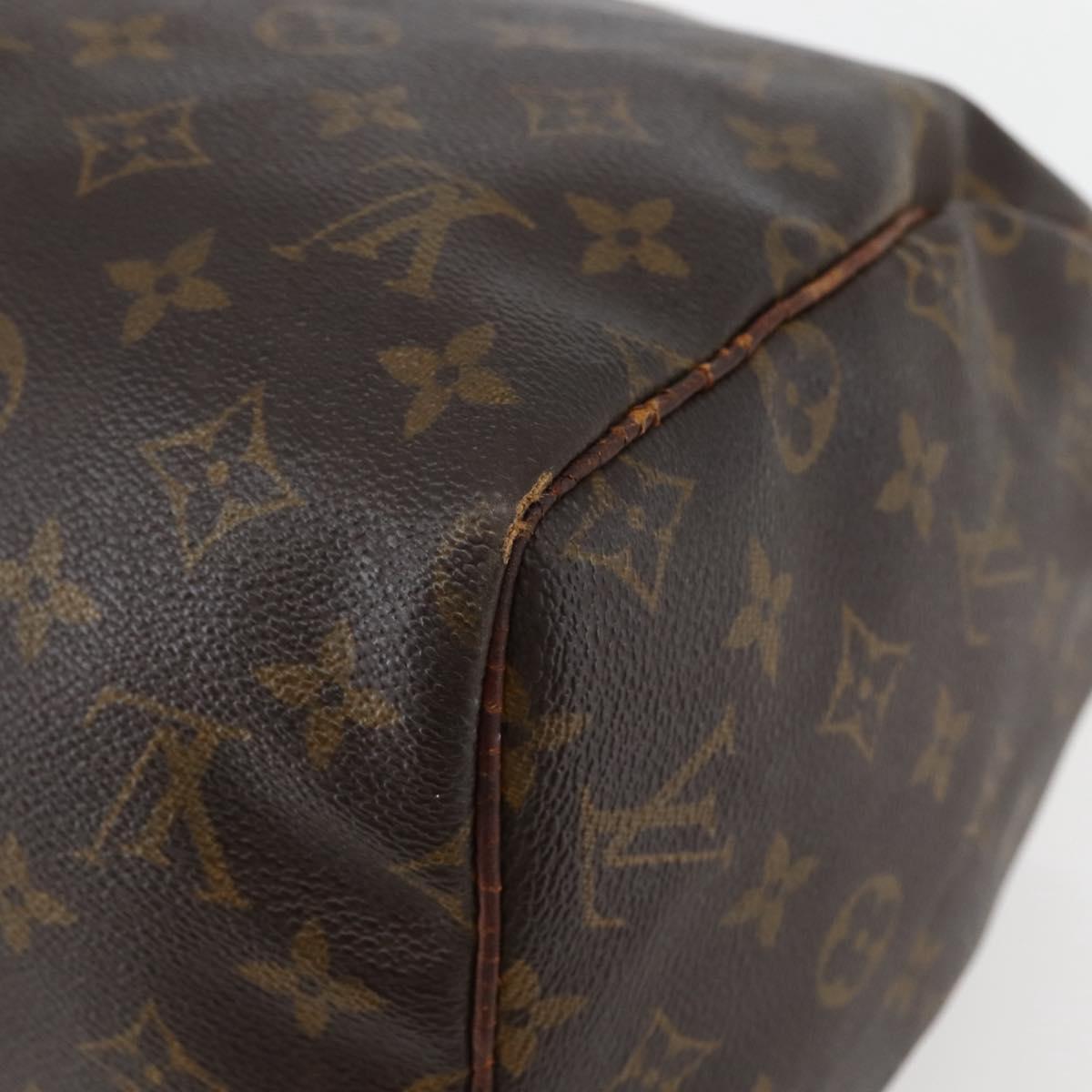 LOUIS VUITTON Monogram Speedy 30 Hand Bag M41526 LV Auth 144116