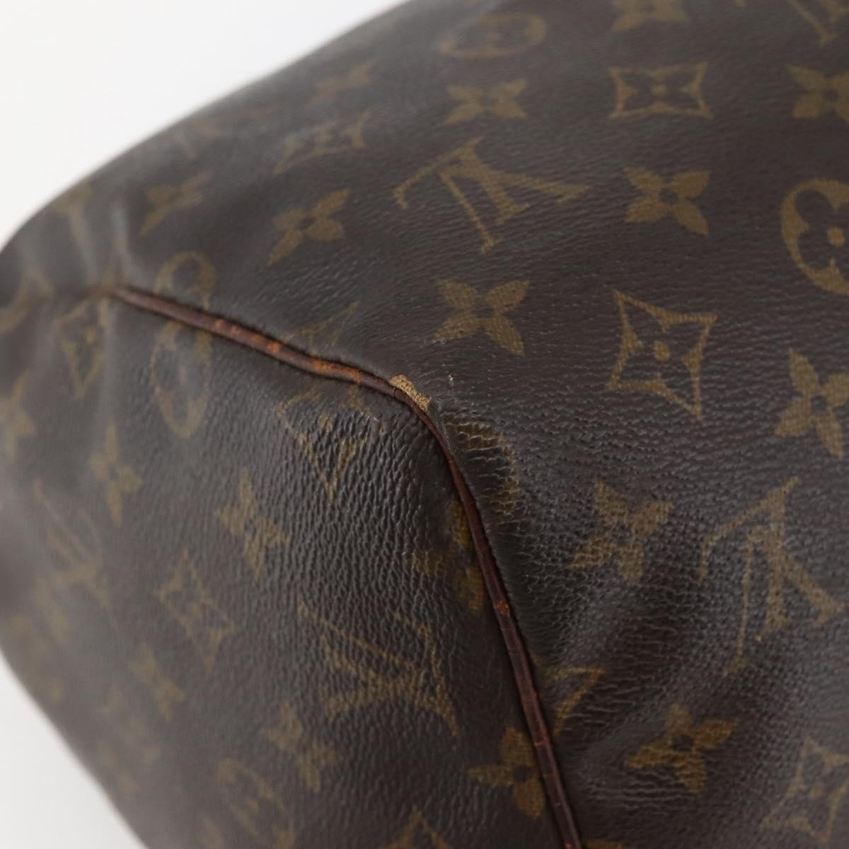 LOUIS VUITTON Monogram Speedy 30 Hand Bag M41526 LV Auth 144116