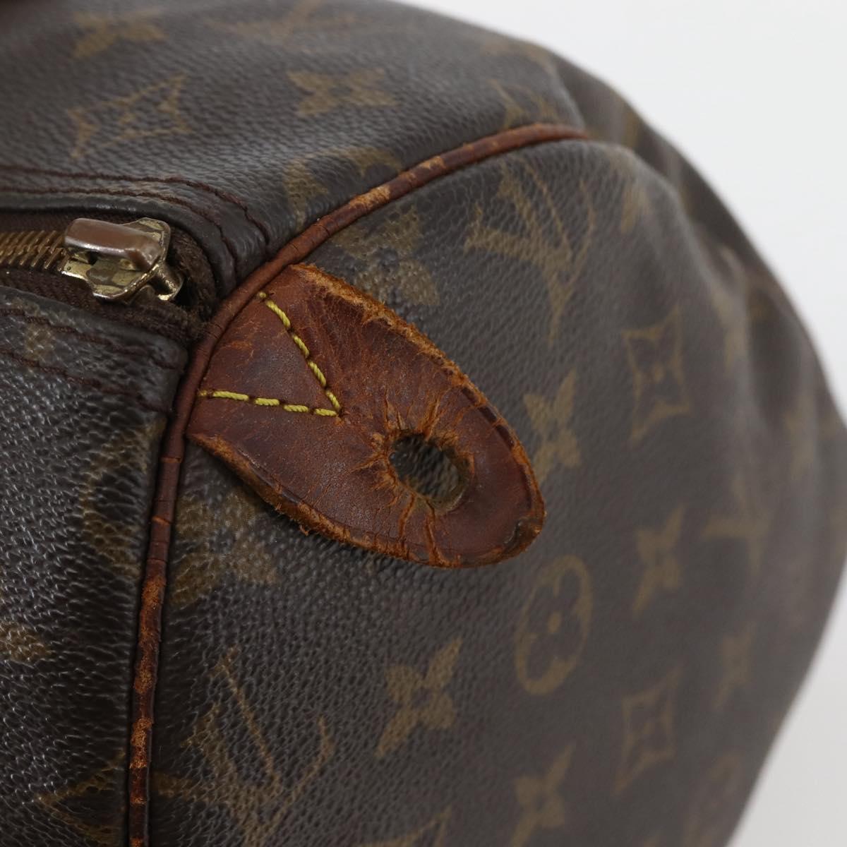LOUIS VUITTON Monogram Speedy 30 Hand Bag M41526 LV Auth 144116