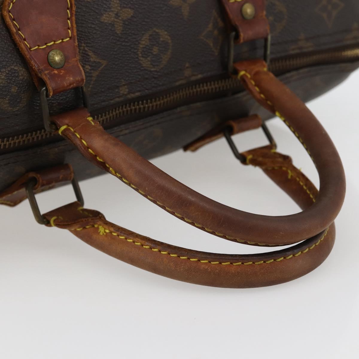 LOUIS VUITTON Monogram Speedy 30 Hand Bag M41526 LV Auth 144116