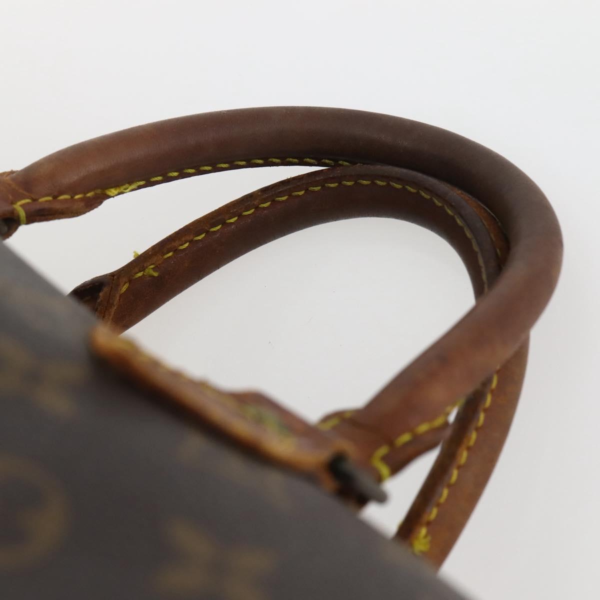 LOUIS VUITTON Monogram Speedy 30 Hand Bag M41526 LV Auth 144116