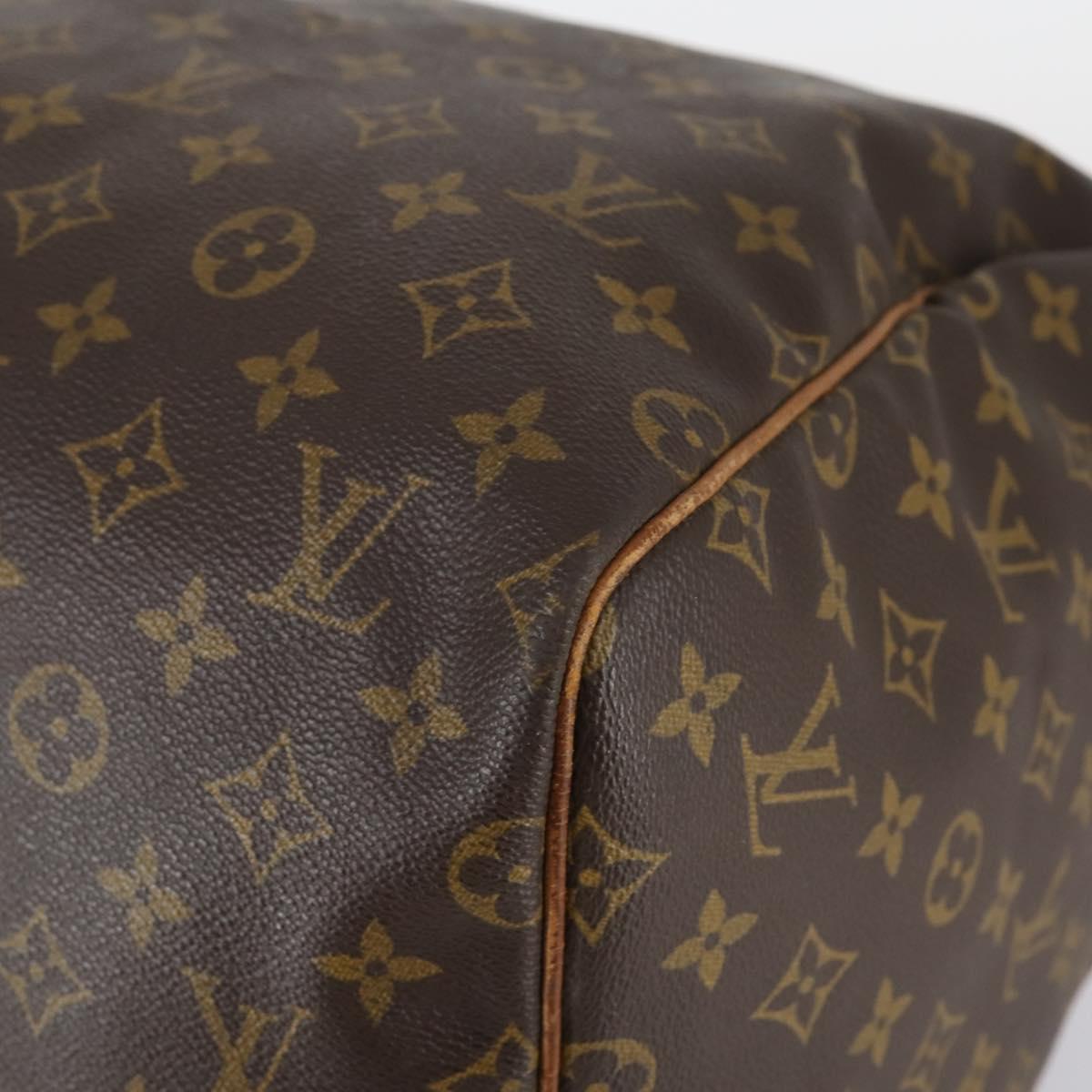 LOUIS VUITTON Monogram Keepall 55 Boston Bag M41424 LV Auth 144117