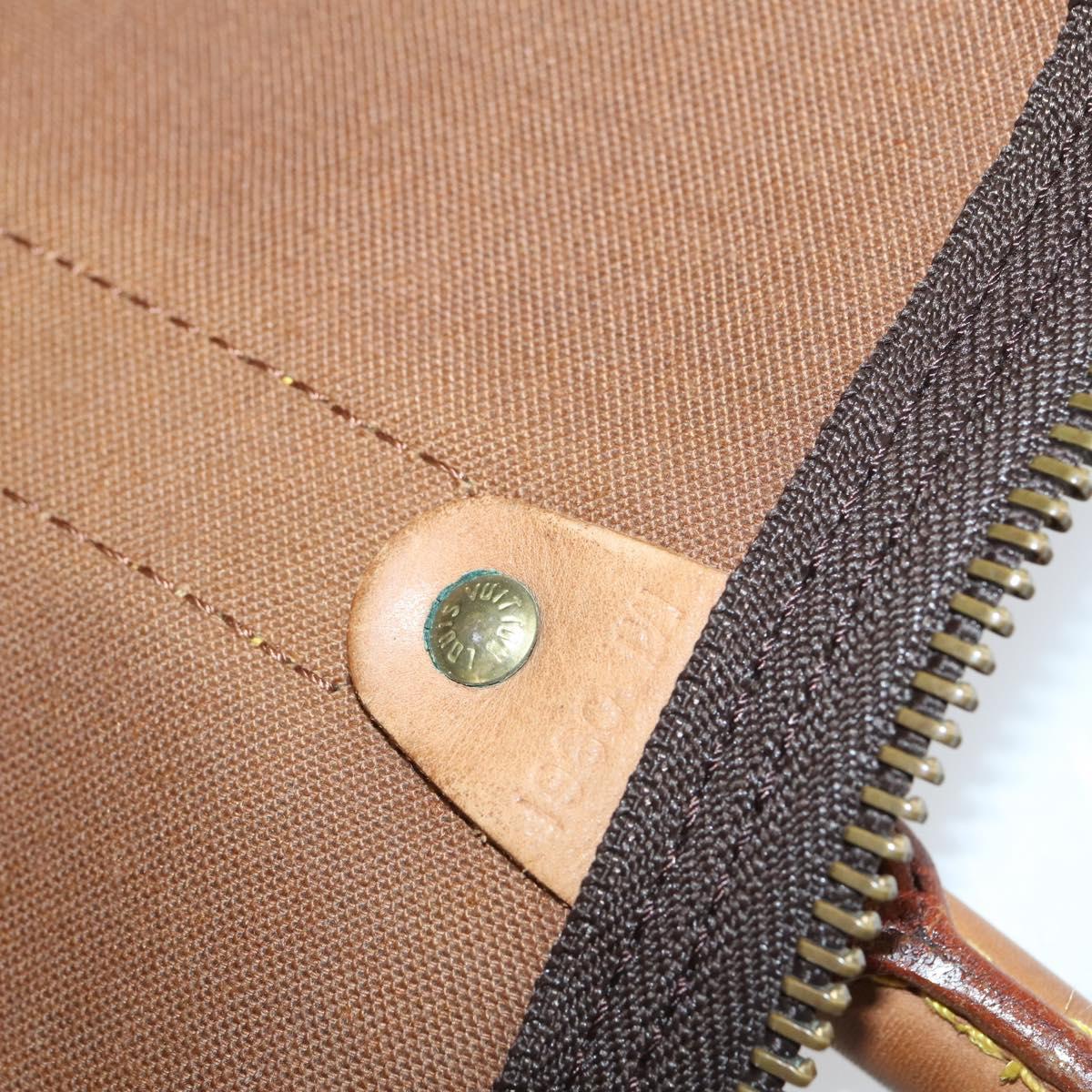 LOUIS VUITTON Monogram Keepall 55 Boston Bag M41424 LV Auth 144117