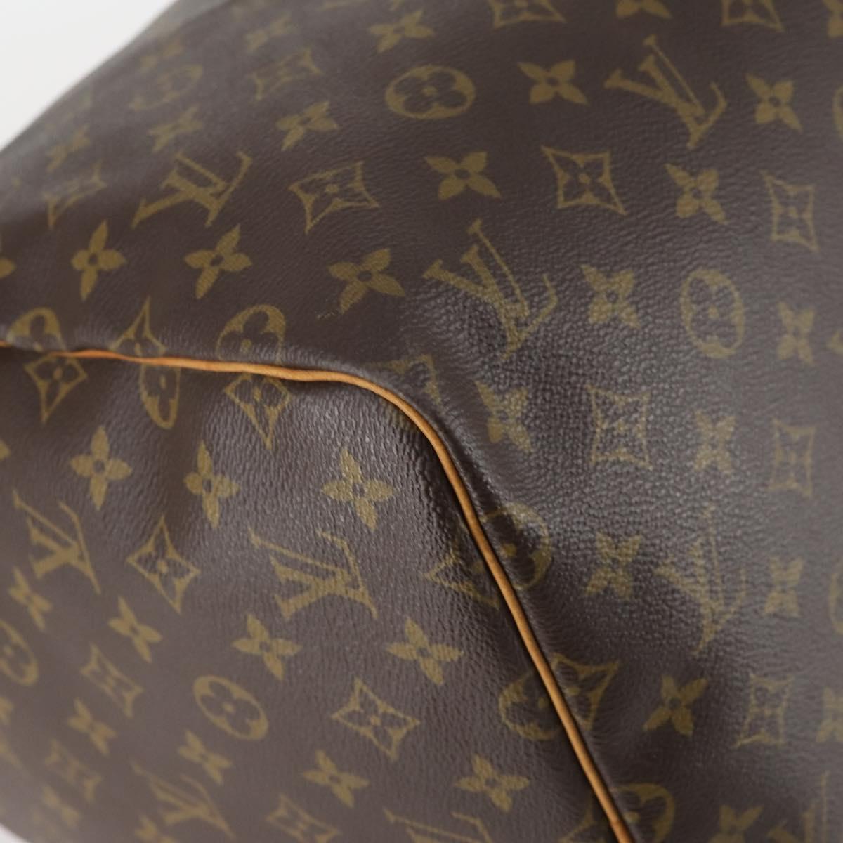 LOUIS VUITTON Monogram Keepall 55 Boston Bag M41424 LV Auth 144118