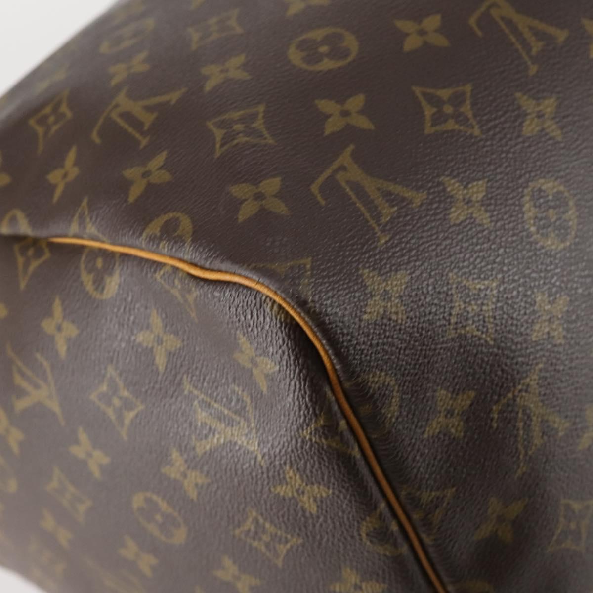 LOUIS VUITTON Monogram Keepall 55 Boston Bag M41424 LV Auth 144118
