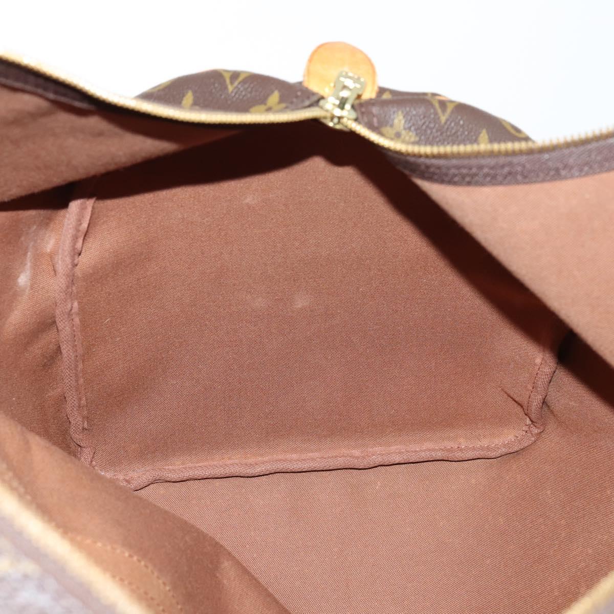 LOUIS VUITTON Monogram Keepall 55 Boston Bag M41424 LV Auth 144118