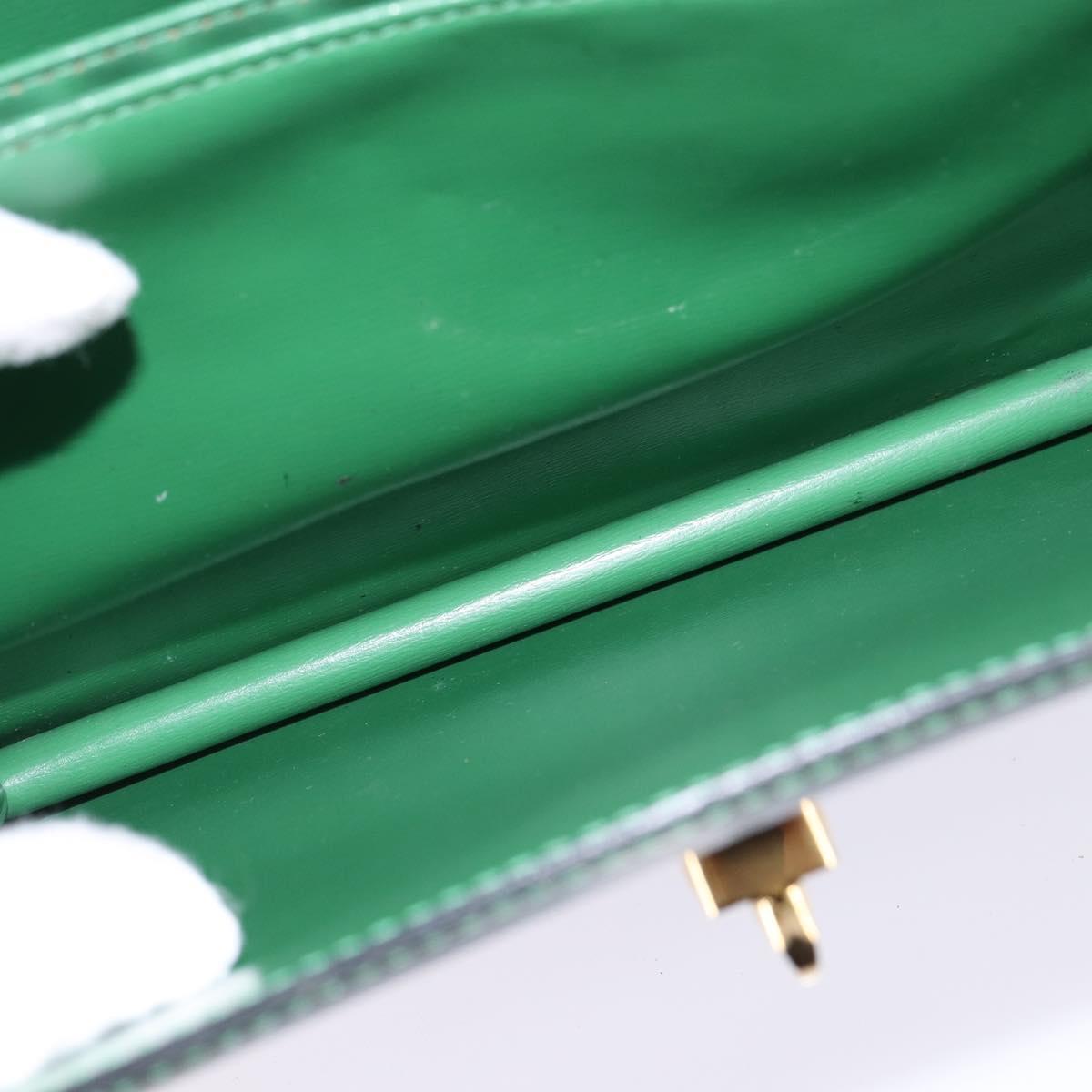 LOUIS VUITTON Epi Capuchin Shoulder Bag Green M52344 LV Auth 144120