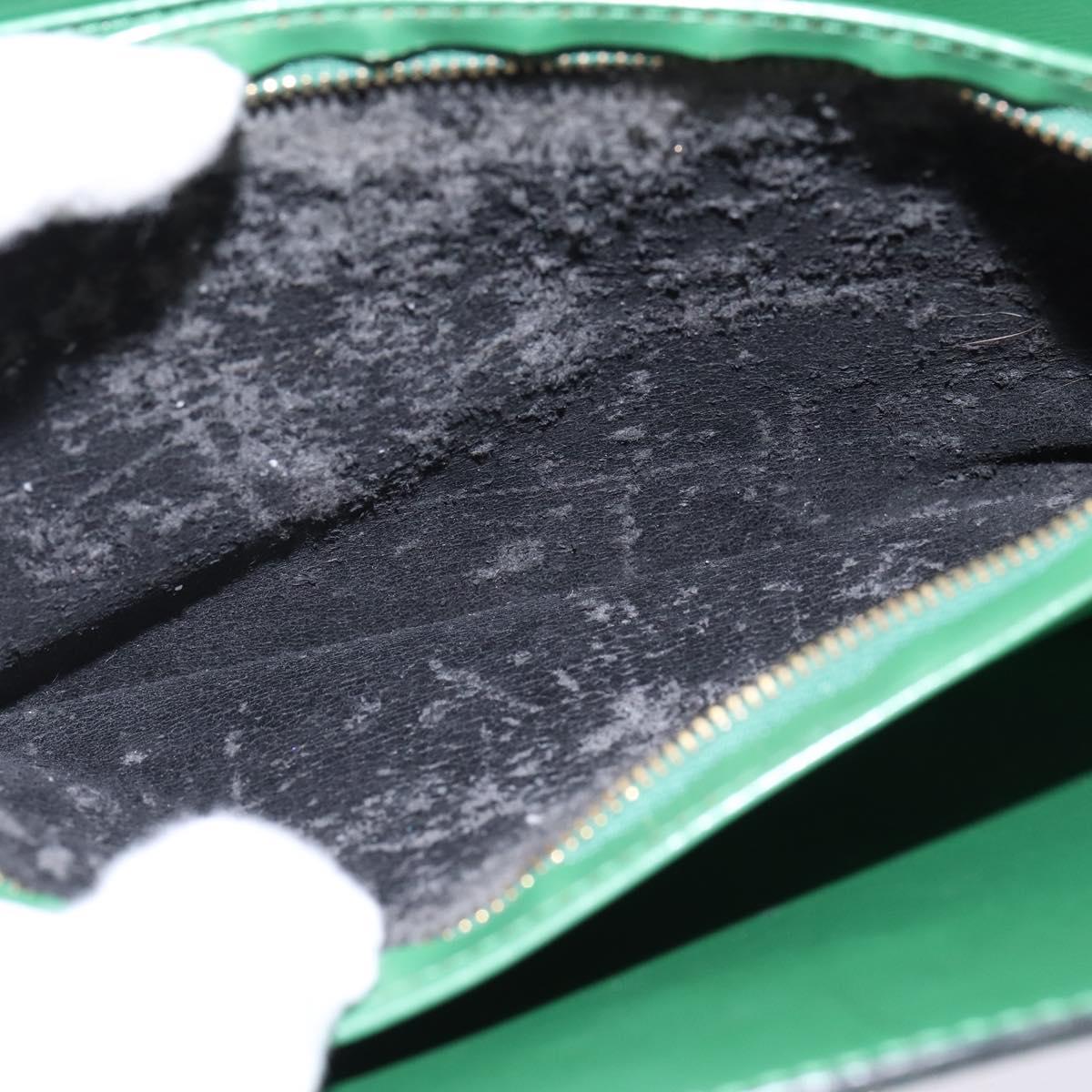 LOUIS VUITTON Epi Capuchin Shoulder Bag Green M52344 LV Auth 144120