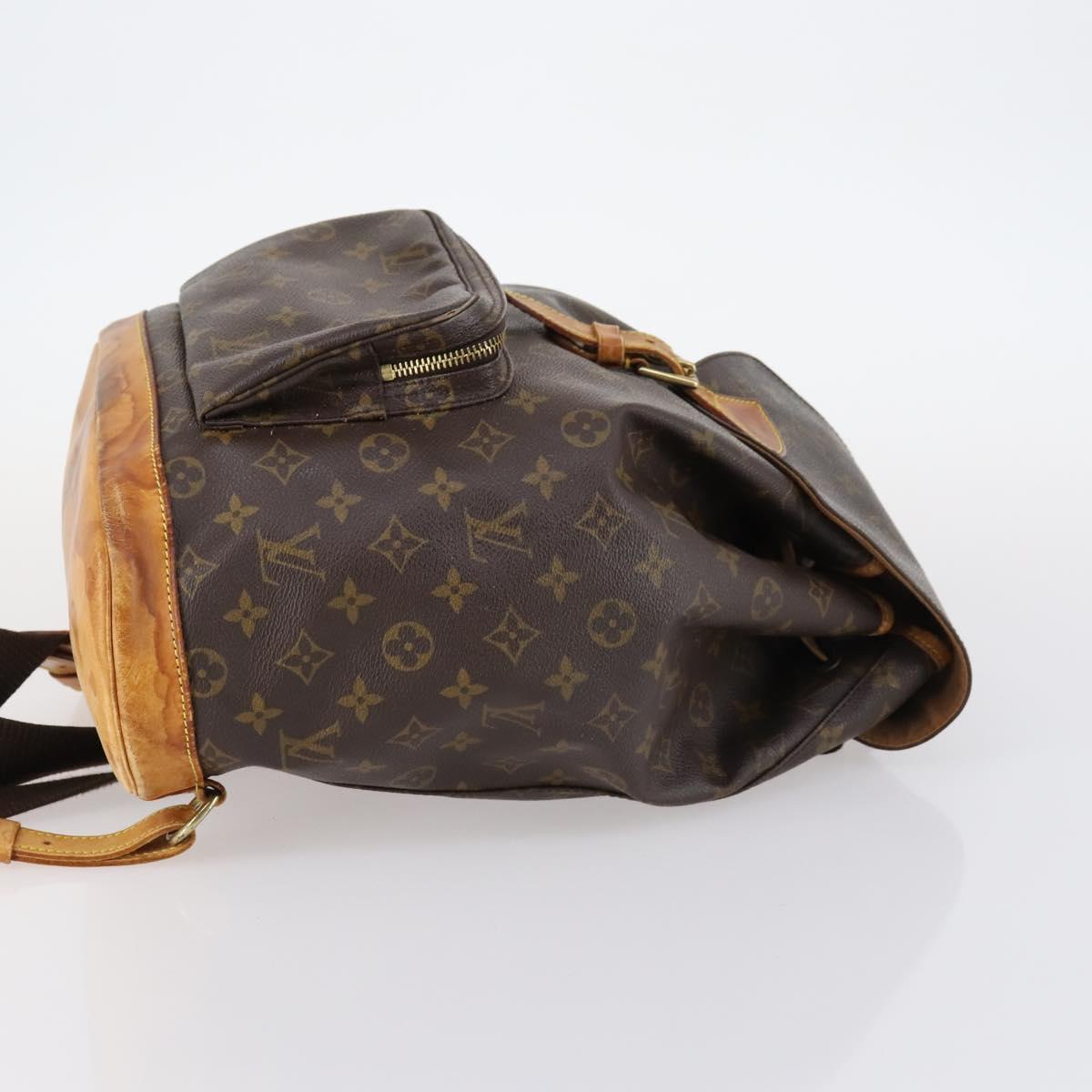 LOUIS VUITTON Monogram Montsouris GM Backpack M51135 LV Auth 144150