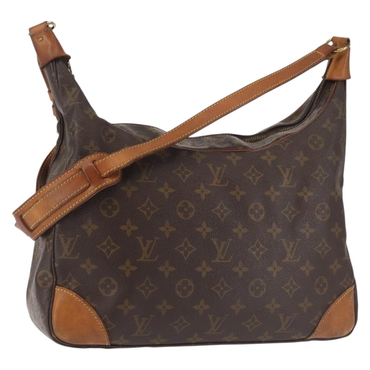 LOUIS VUITTON Monogram Boulogne 35 Shoulder Bag M51260 LV Auth 144151