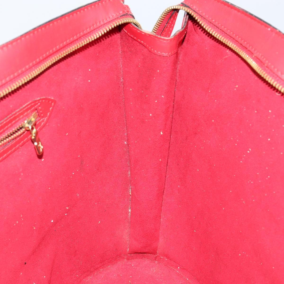 LOUIS VUITTON Epi Saint Jacques Shopping Shoulder Bag Red M52277 LV Auth 144153