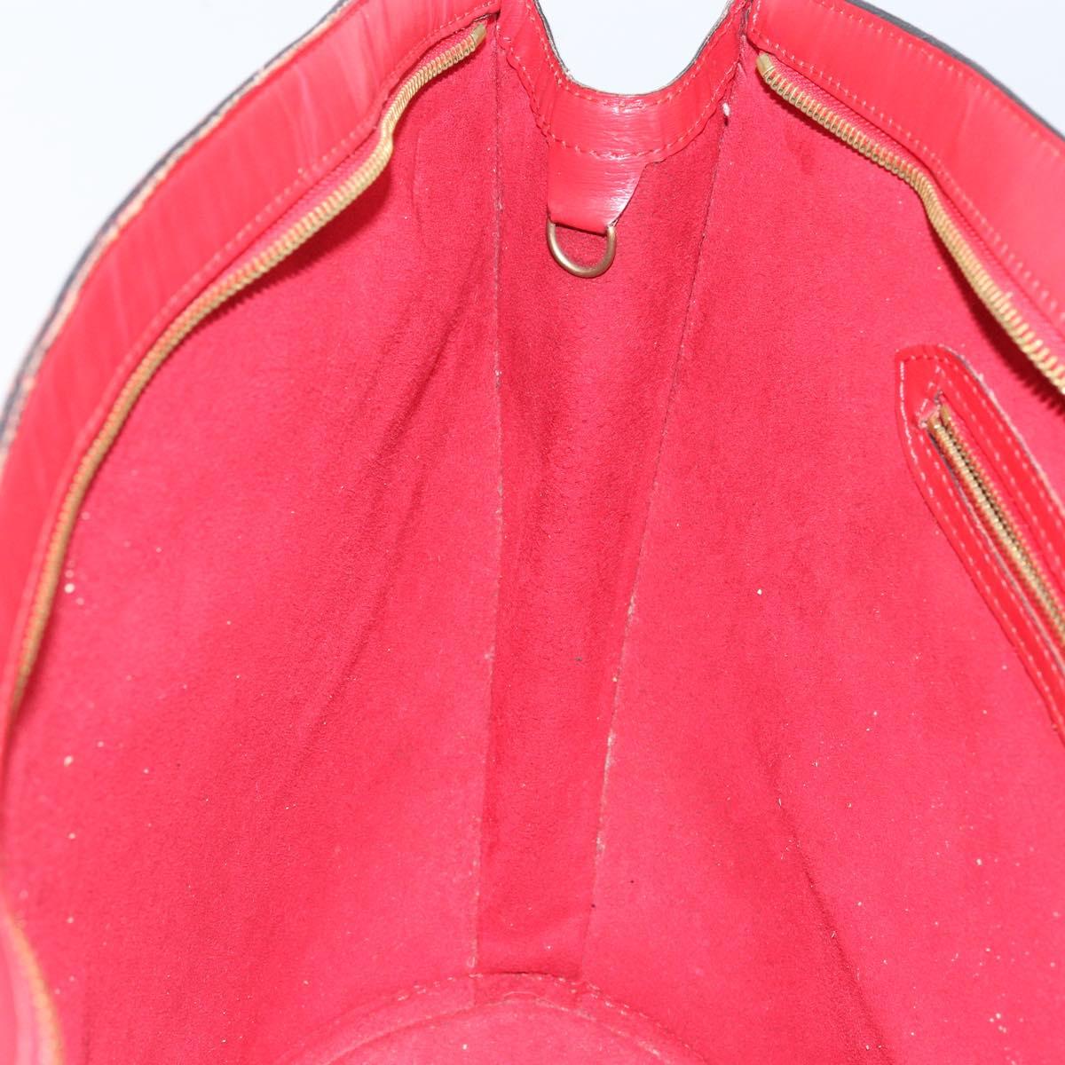 LOUIS VUITTON Epi Saint Jacques Shopping Shoulder Bag Red M52277 LV Auth 144153