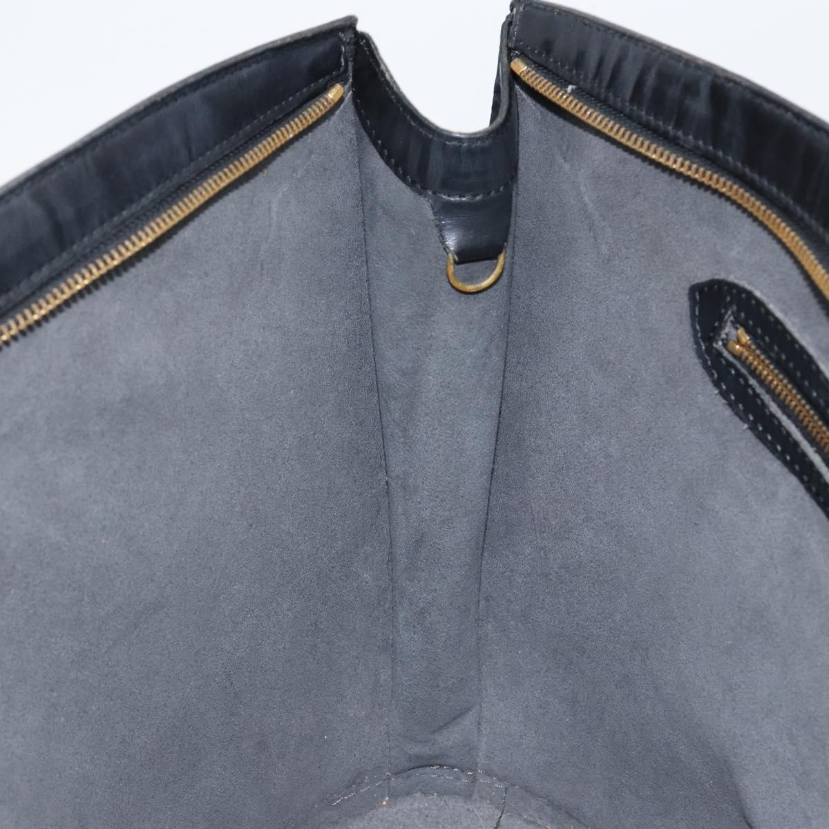 LOUIS VUITTON Epi Saint Jacques Shopping Bag Black M52262 LV Auth 144155