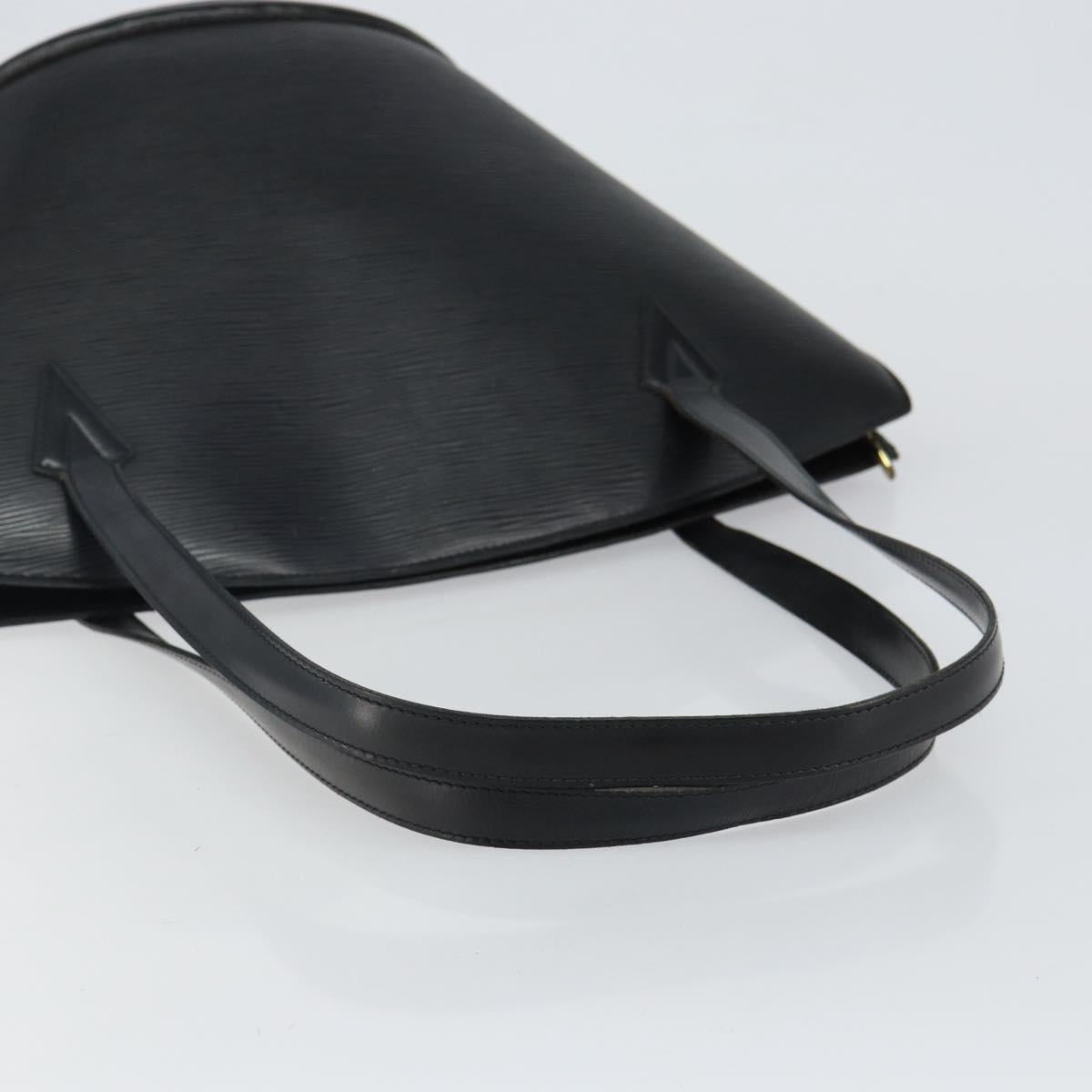 LOUIS VUITTON Epi Saint Jacques Shopping Bag Black M52262 LV Auth 144155