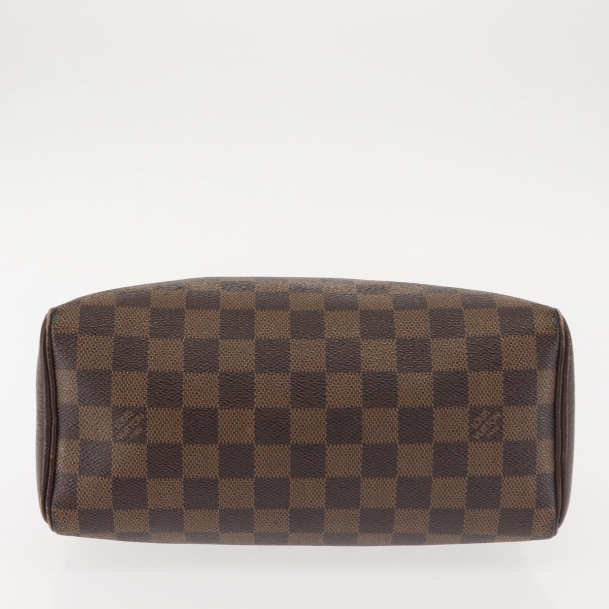 LOUIS VUITTON Damier Ebene Brera Hand Bag N51150 LV Auth 144157