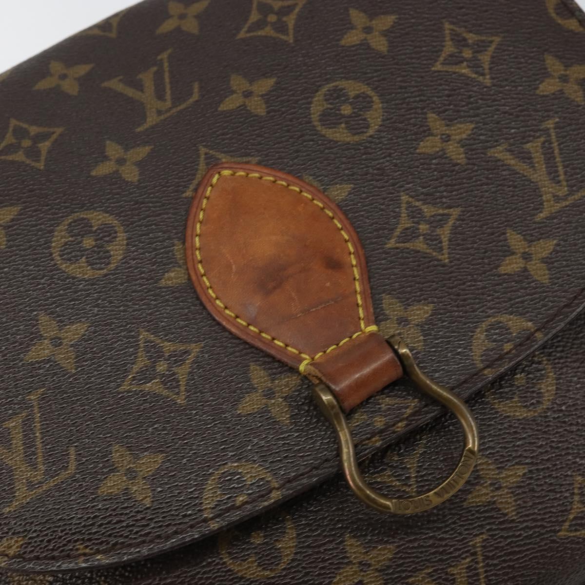 LOUIS VUITTON Monogram Saint Cloud GM Shoulder Bag M51242 LV Auth 144160