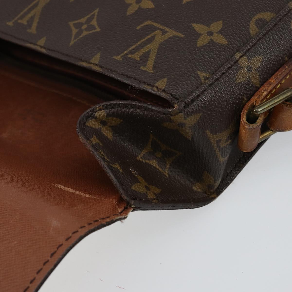 LOUIS VUITTON Monogram Saint Cloud GM Shoulder Bag M51242 LV Auth 144160