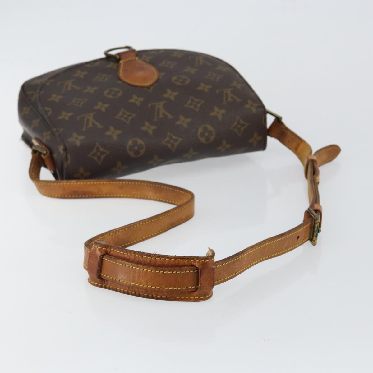 LOUIS VUITTON Monogram Saint Cloud GM Shoulder Bag M51242 LV Auth 144160