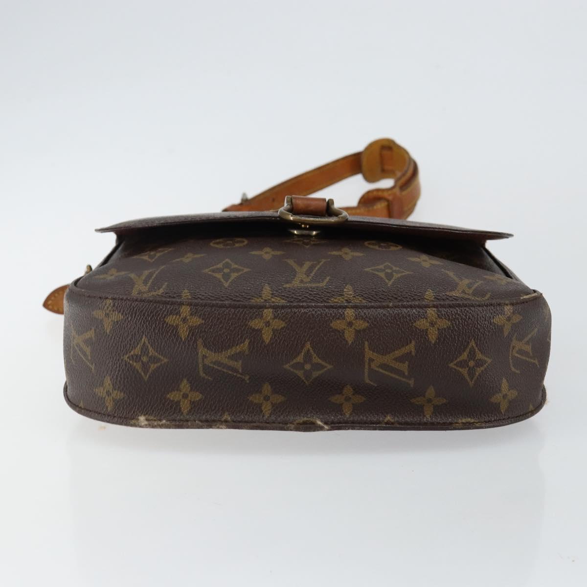 LOUIS VUITTON Monogram Saint Cloud GM Shoulder Bag M51242 LV Auth 144160
