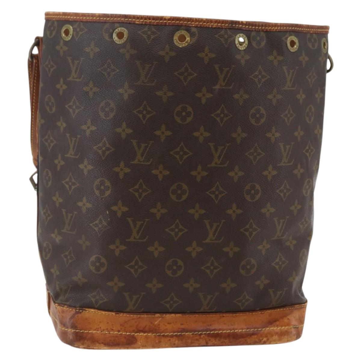 LOUIS VUITTON Monogram Noe Shoulder Bag M42224 LV Auth 144162