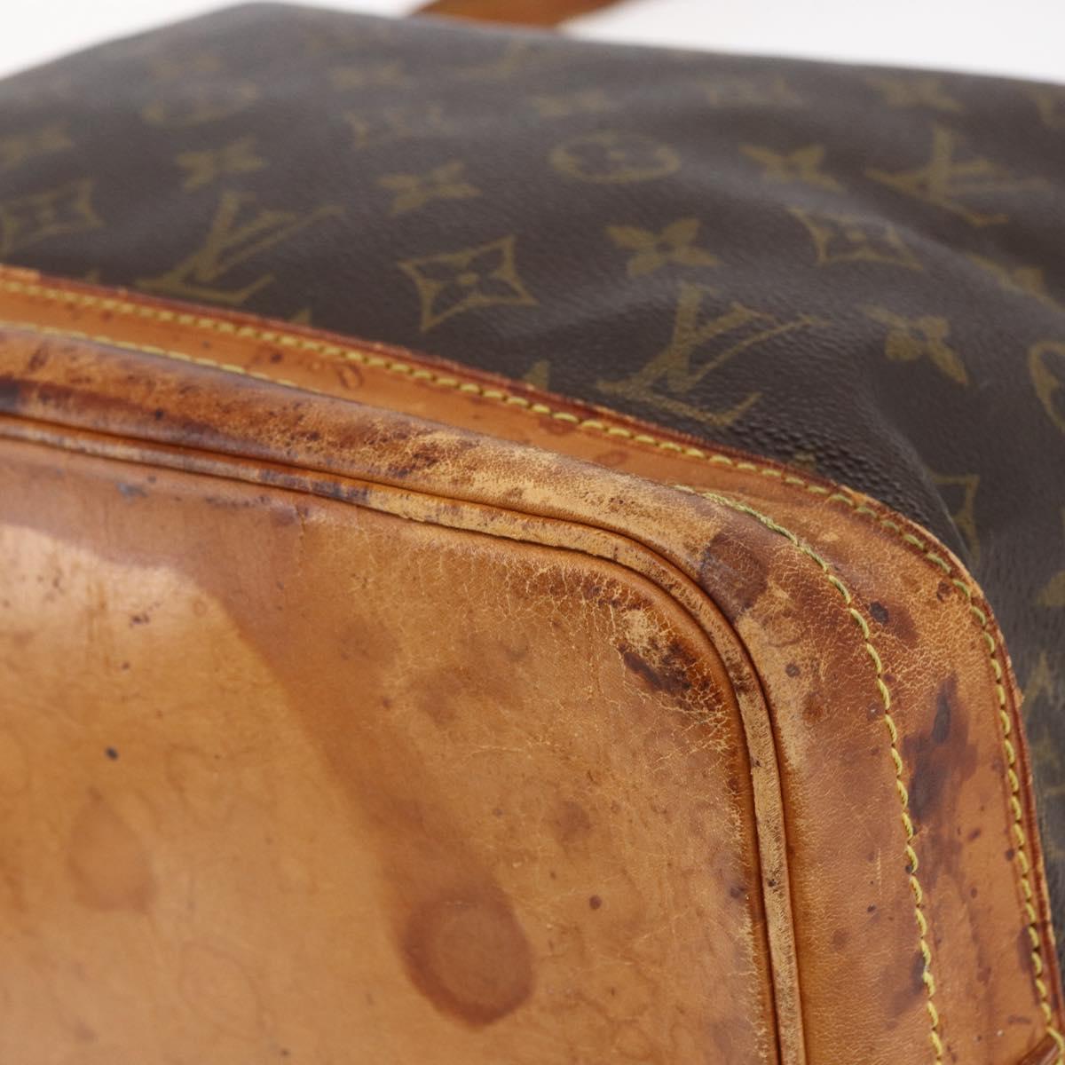 LOUIS VUITTON Monogram Noe Shoulder Bag M42224 LV Auth 144162