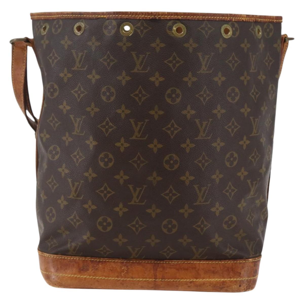 LOUIS VUITTON Monogram Noe Shoulder Bag M42224 LV Auth 144162