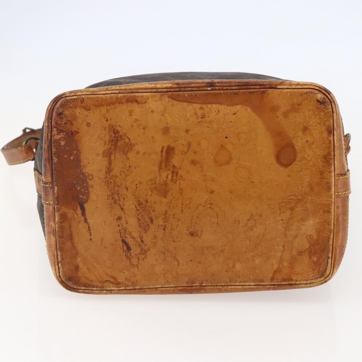 LOUIS VUITTON Monogram Noe Shoulder Bag M42224 LV Auth 144162