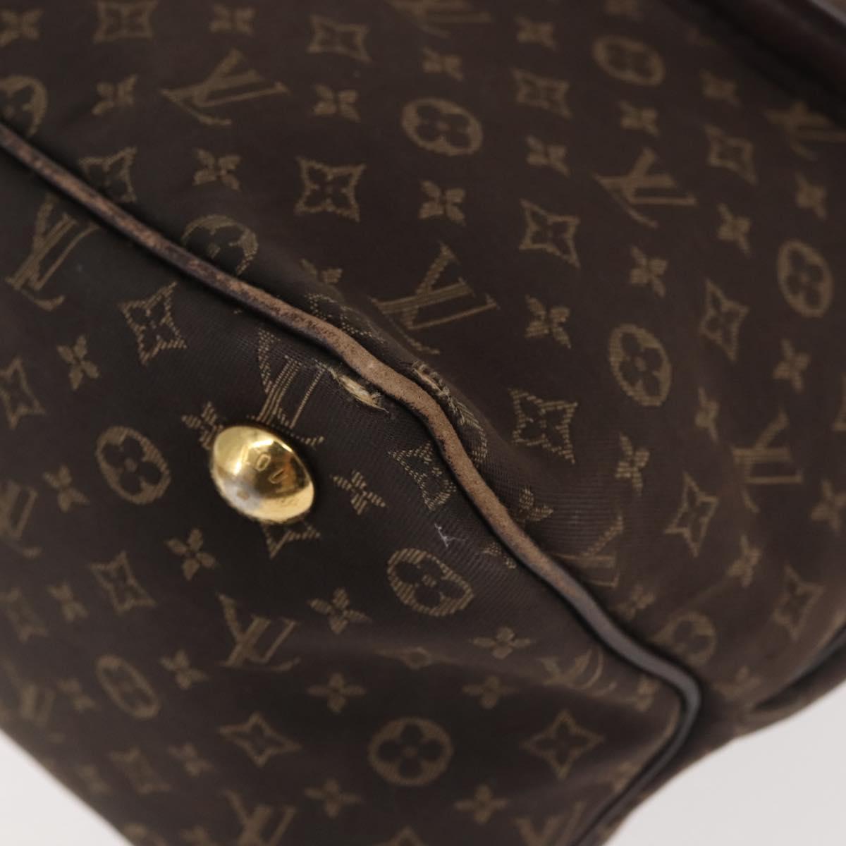 LOUIS VUITTON Monogram Idylle Ballad PM Tote Bag Dark Brown M40573 Auth 144172