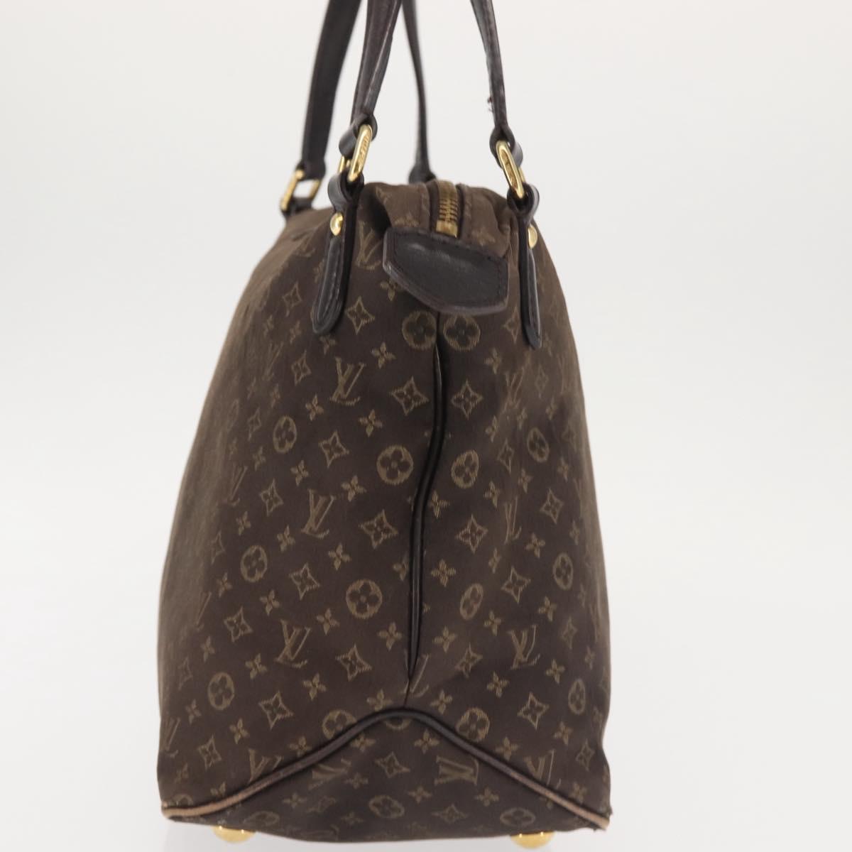 LOUIS VUITTON Monogram Idylle Ballad PM Tote Bag Dark Brown M40573 Auth 144172