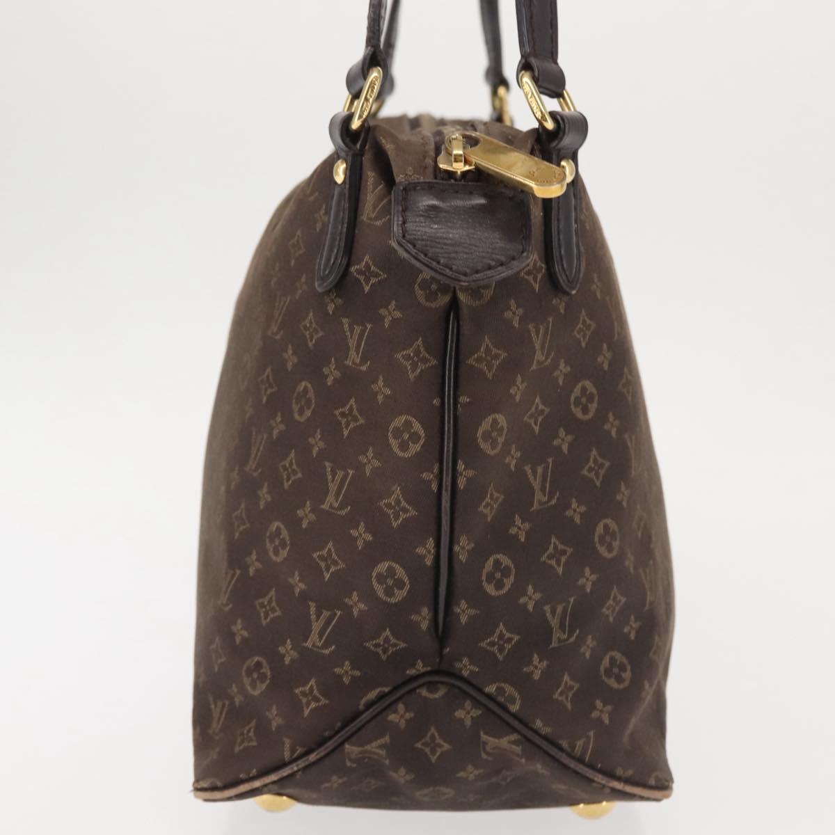 LOUIS VUITTON Monogram Idylle Ballad PM Tote Bag Dark Brown M40573 Auth 144172