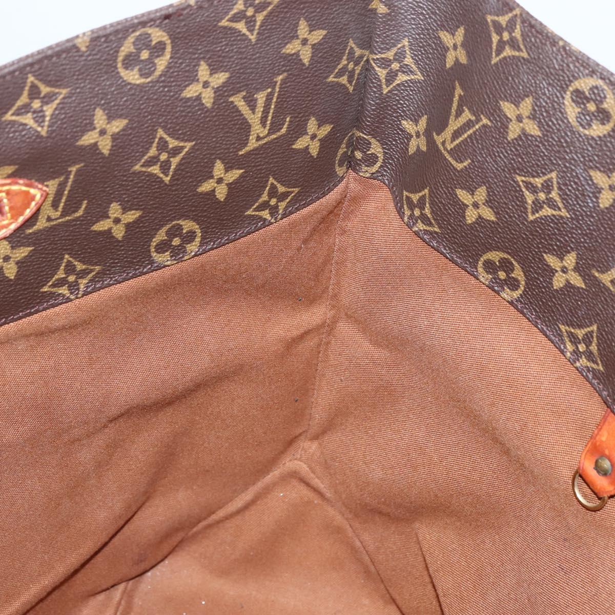 LOUIS VUITTON Monogram Sac Shopping Tote Bag M51108 LV Auth 144190