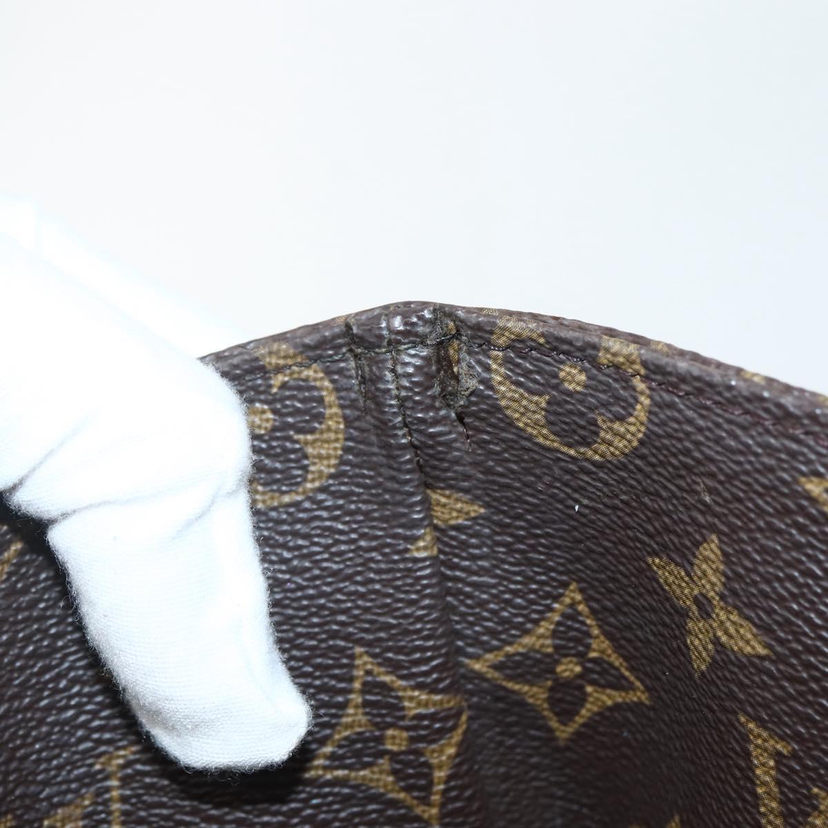 LOUIS VUITTON Monogram Sac Shopping Tote Bag M51108 LV Auth 144190