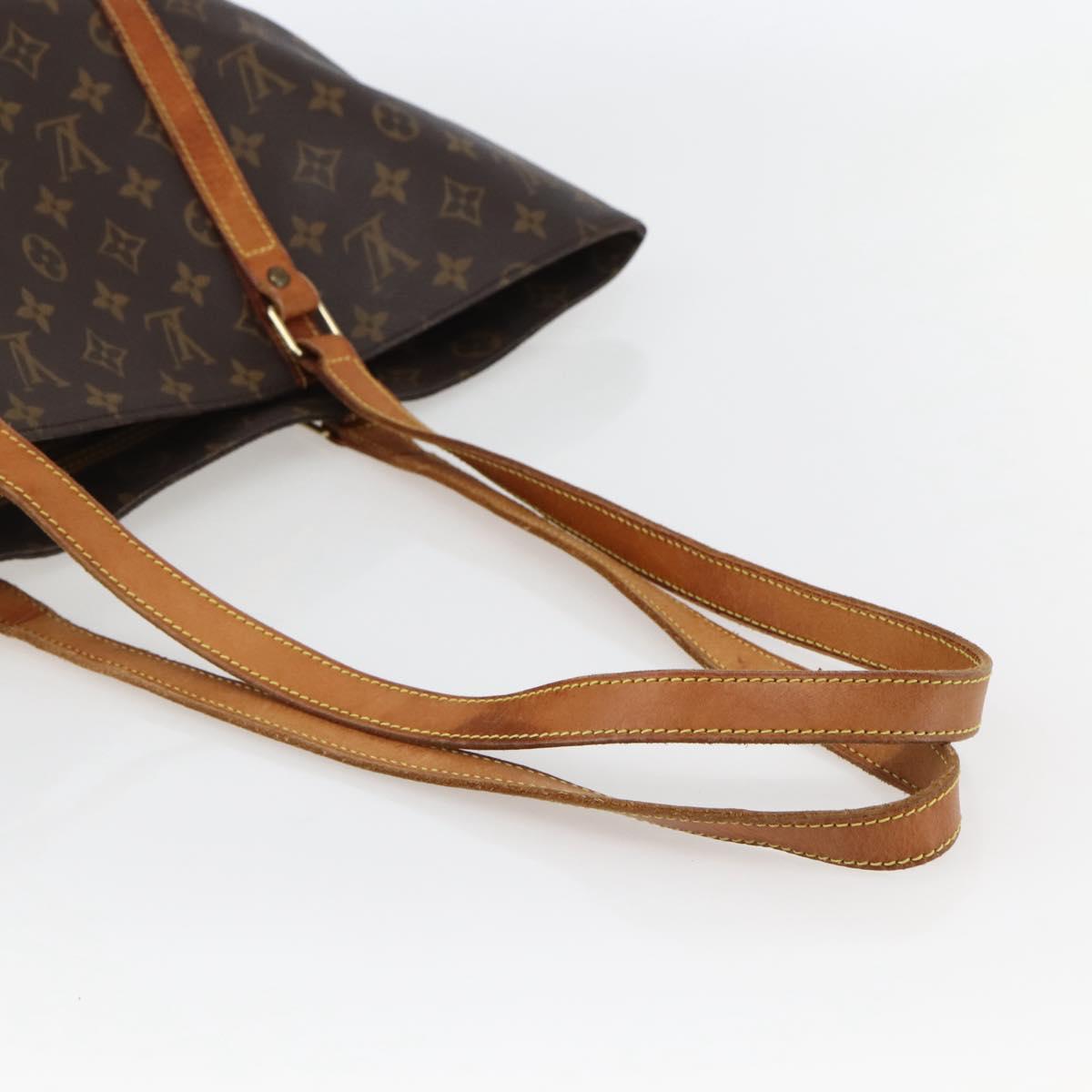 LOUIS VUITTON Monogram Sac Shopping Tote Bag M51108 LV Auth 144190