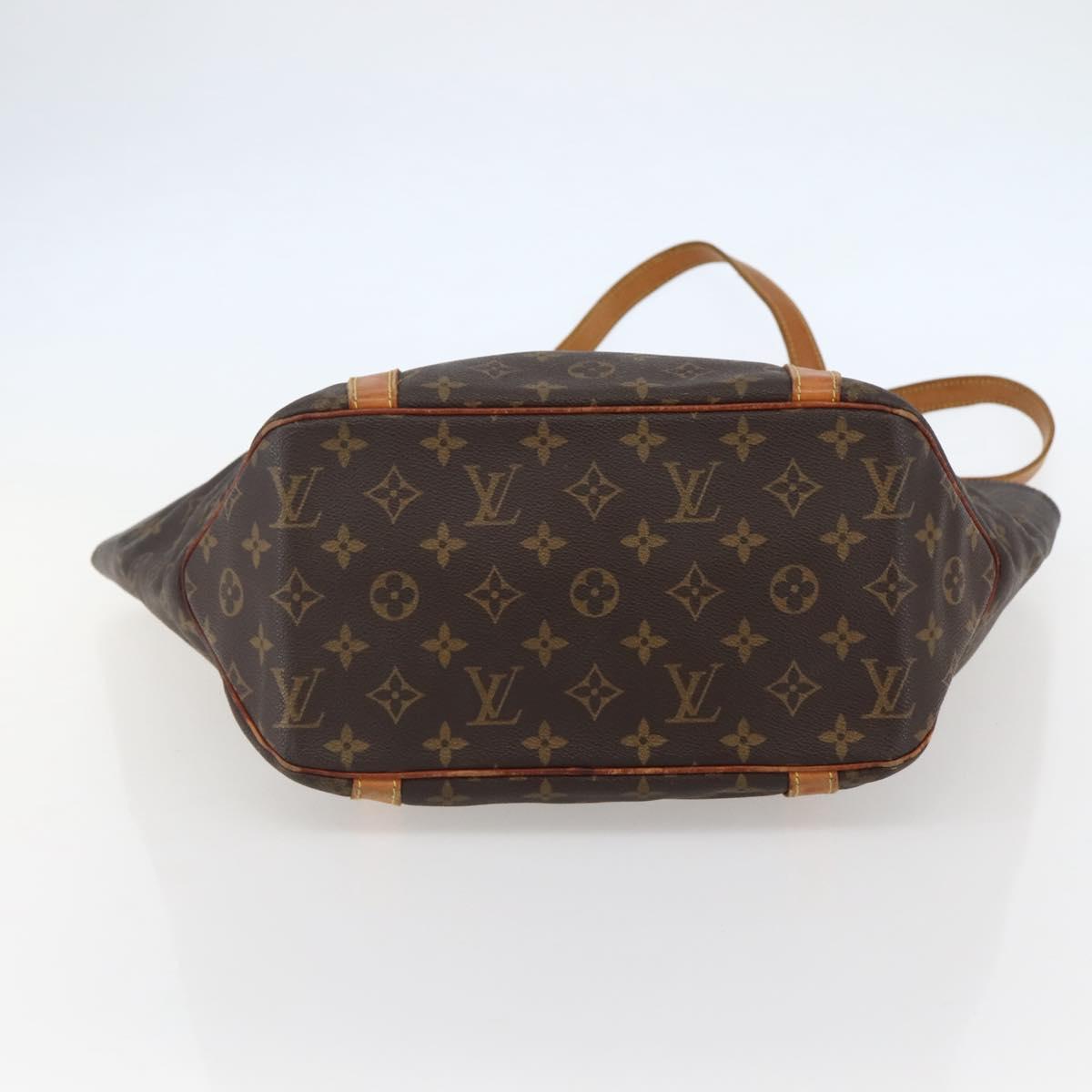 LOUIS VUITTON Monogram Sac Shopping Tote Bag M51108 LV Auth 144190