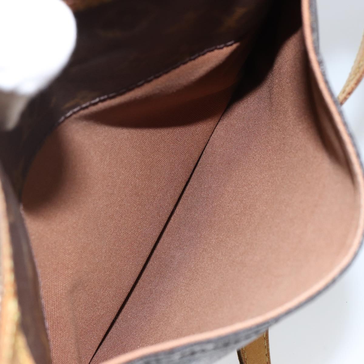 LOUIS VUITTON Monogram Odeon PM Shoulder Bag M56390 LV Auth 144198