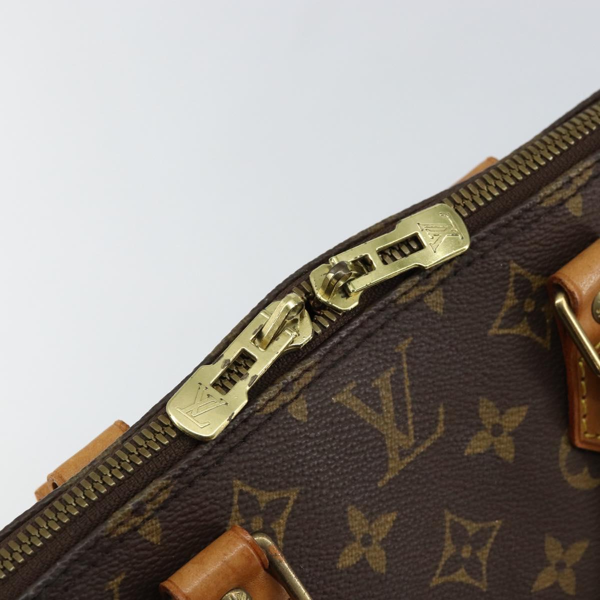 LOUIS VUITTON Monogram Alma Hand Bag M51130 LV Auth 144200