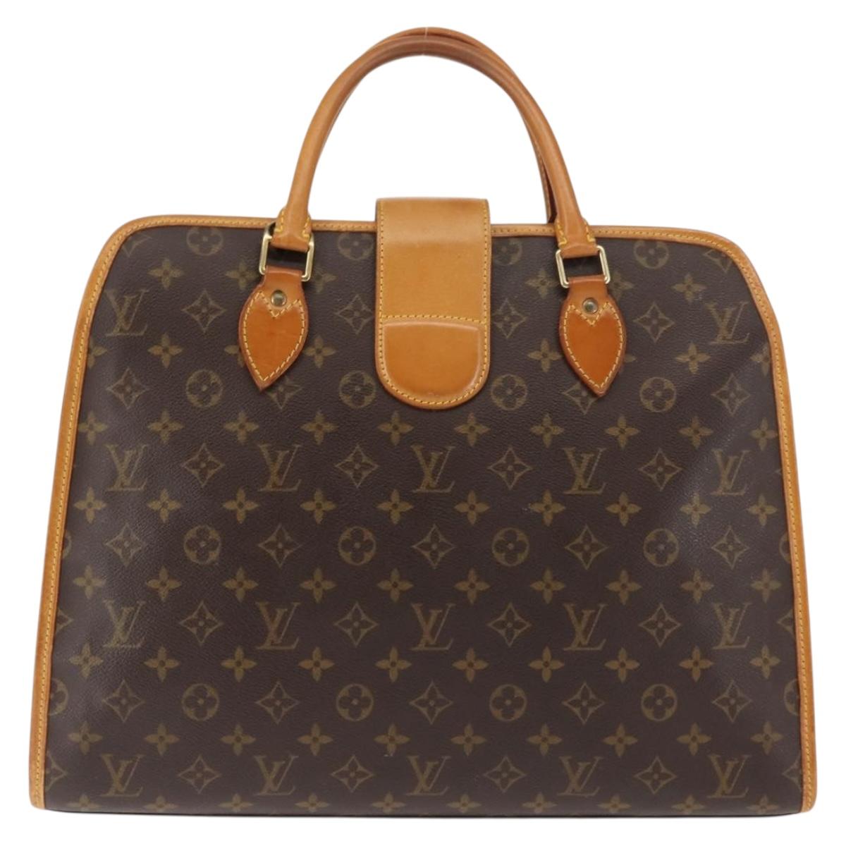 LOUIS VUITTON Monogram Rivoli Hand Bag M53380 LV Auth 144201