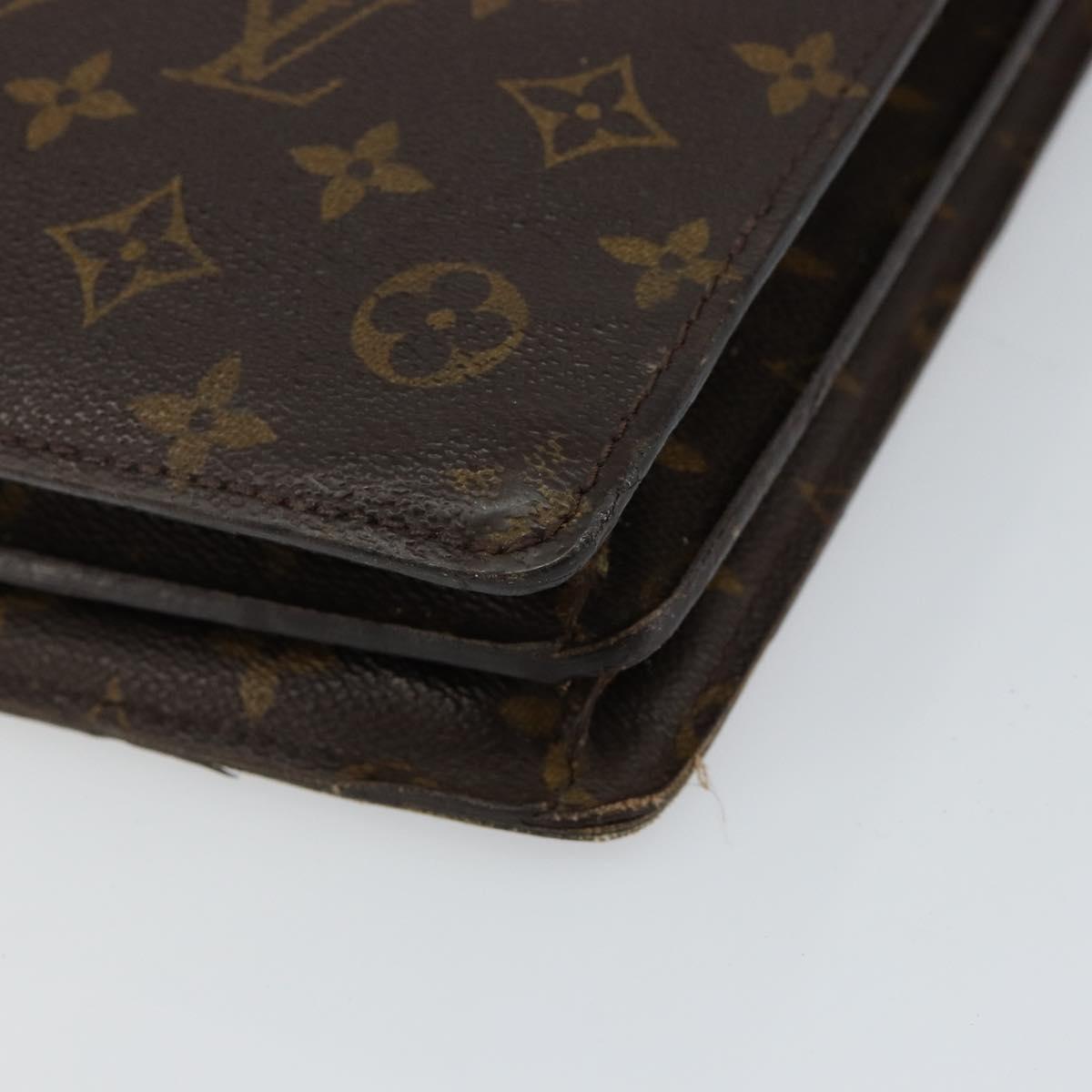 LOUIS VUITTON Monogram Serviette Conseiller Briefcase M53331 LV Auth 144202