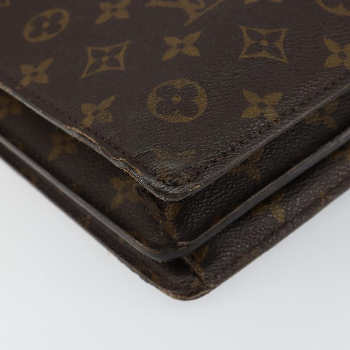 LOUIS VUITTON Monogram Serviette Conseiller Briefcase M53331 LV Auth 144202
