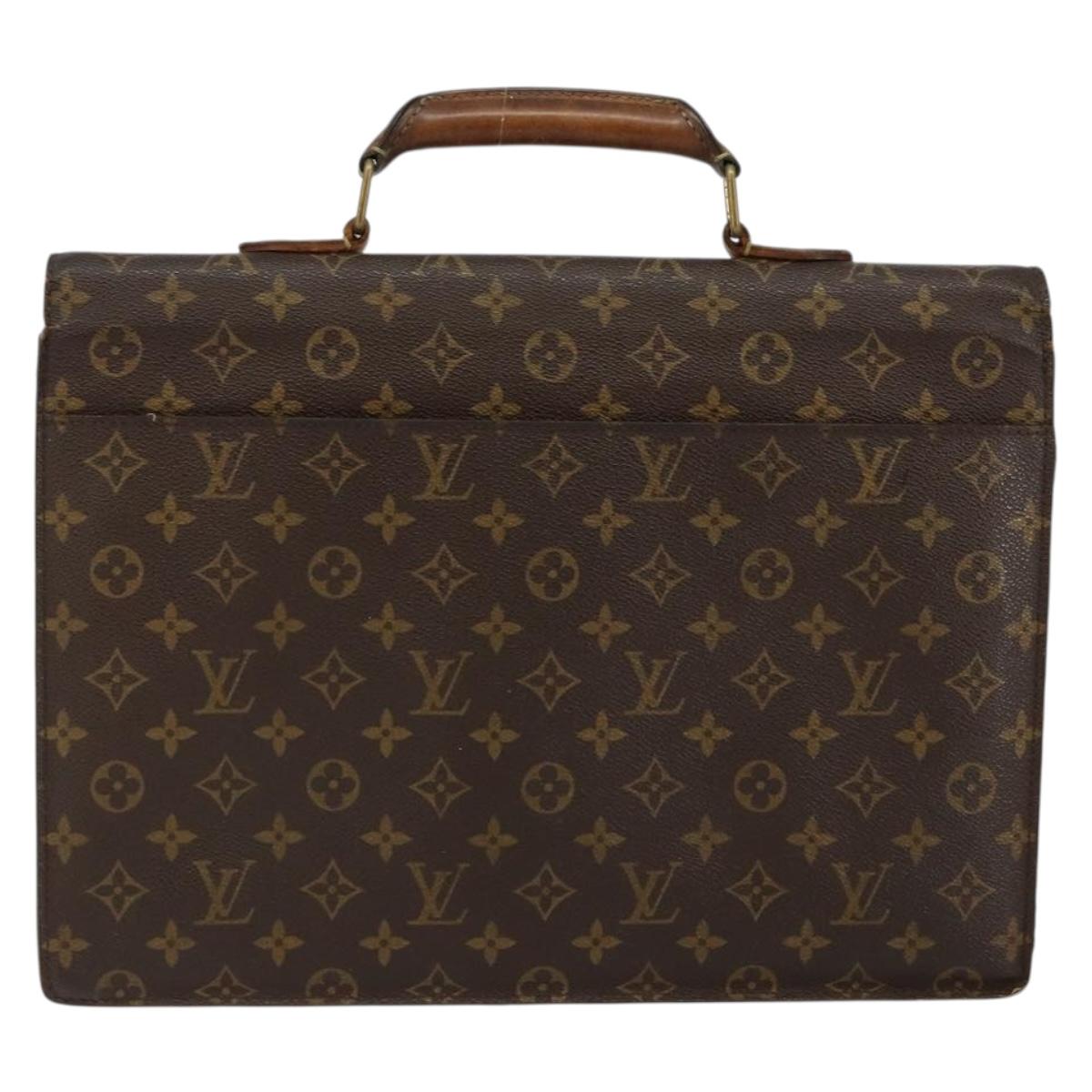 LOUIS VUITTON Monogram Serviette Conseiller Briefcase M53331 LV Auth 144202