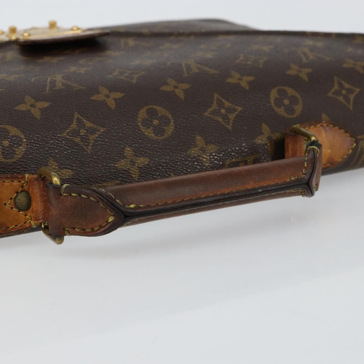 LOUIS VUITTON Monogram Serviette Conseiller Briefcase M53331 LV Auth 144202