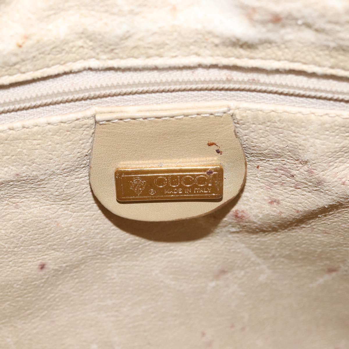 GUCCI GG Canvas Shoulder Bag Pink Gold 001 86 0533 Auth 144220