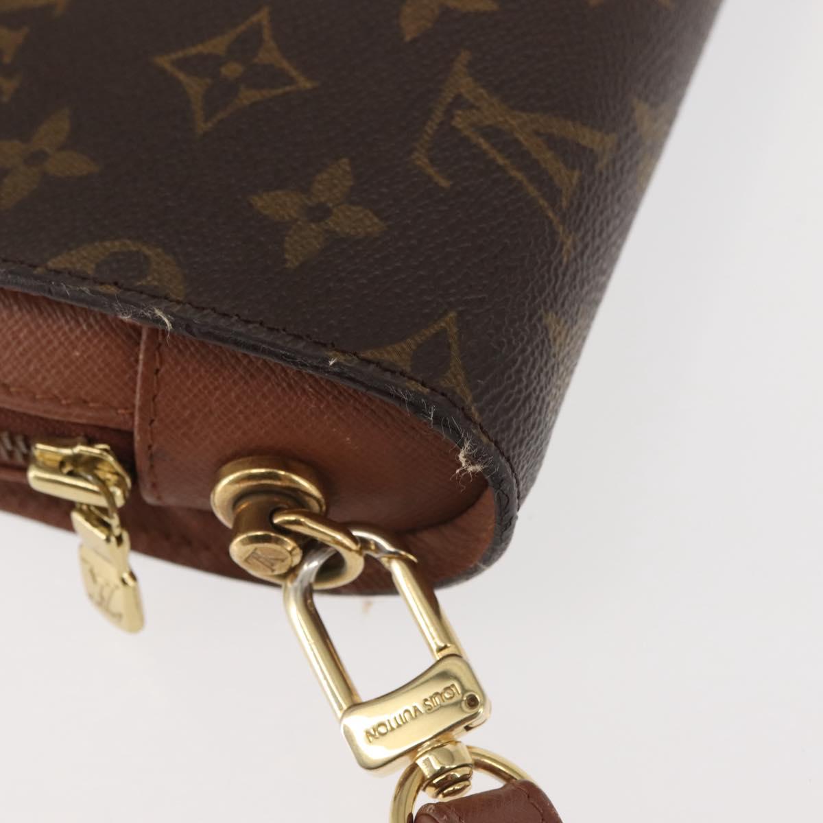 LOUIS VUITTON Monogram Orsay Clutch Bag M51790 LV Auth 144234