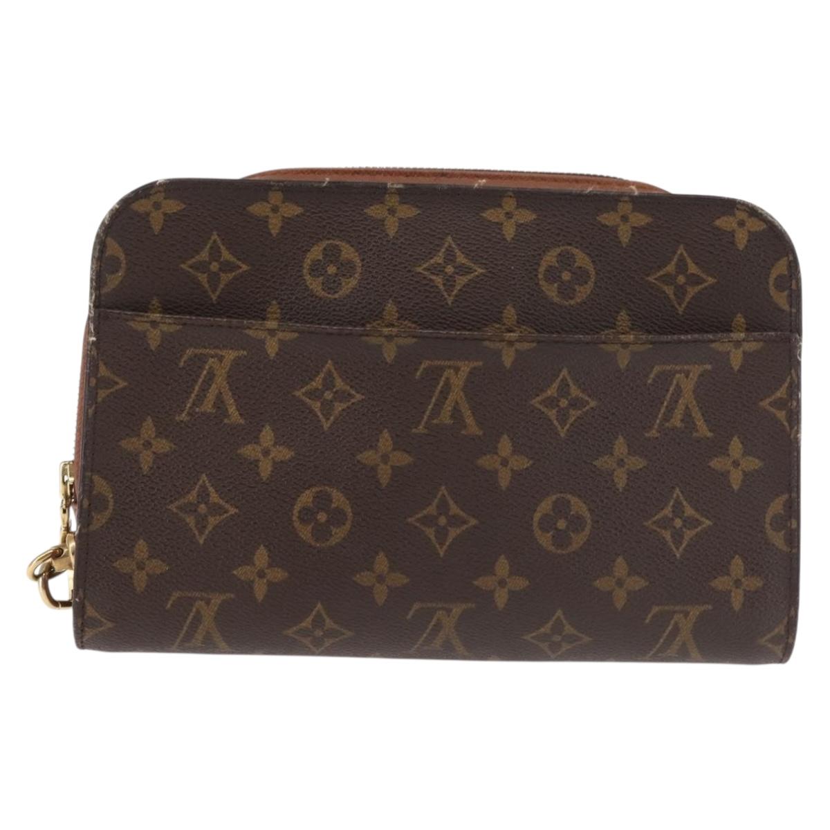 LOUIS VUITTON Monogram Orsay Clutch Bag M51790 LV Auth 144234