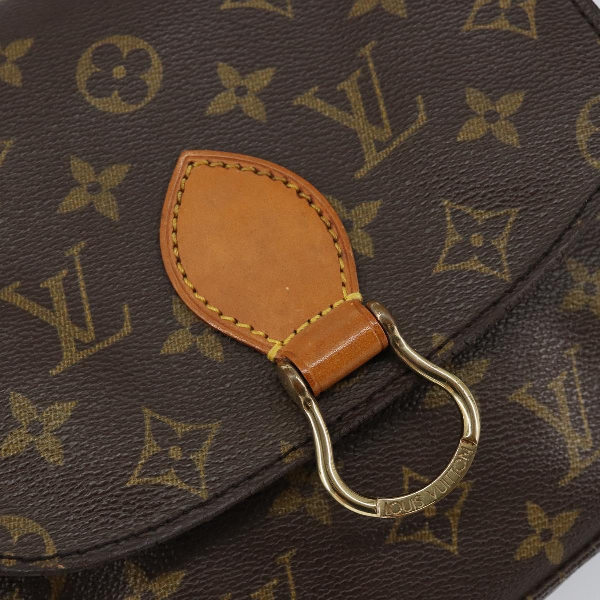 LOUIS VUITTON Monogram Saint Cloud MM Shoulder Bag M51243 LV Auth 144235