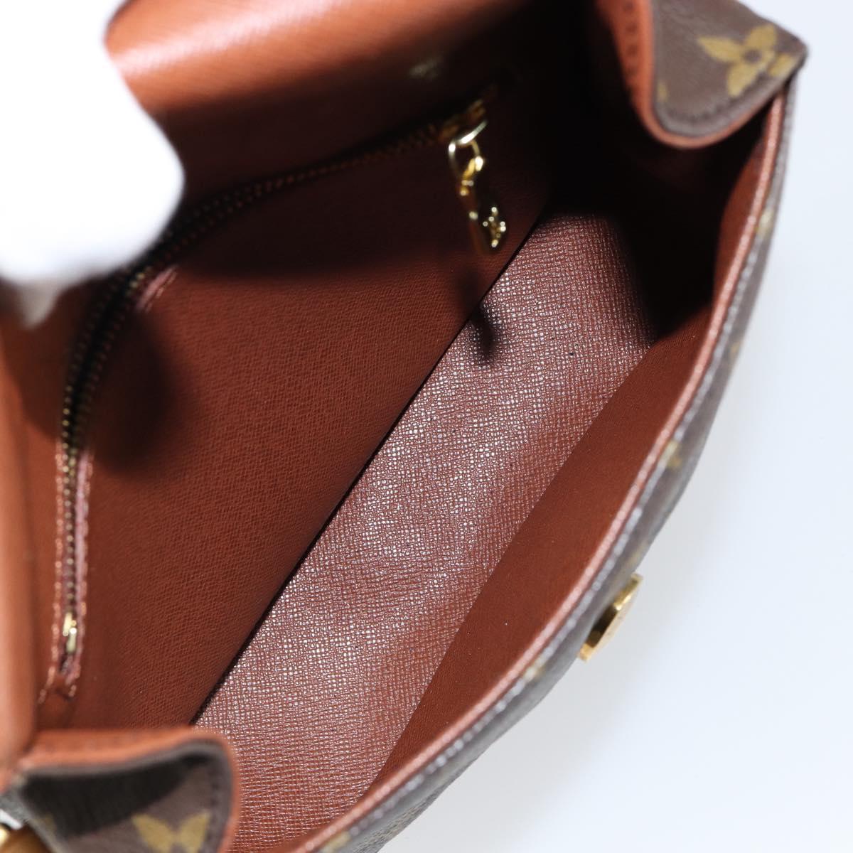 LOUIS VUITTON Monogram Saint Cloud MM Shoulder Bag M51243 LV Auth 144235