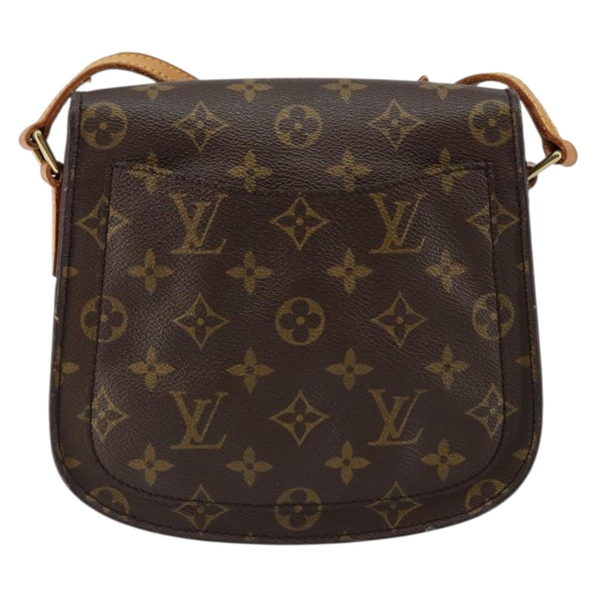 LOUIS VUITTON Monogram Saint Cloud MM Shoulder Bag M51243 LV Auth 144235